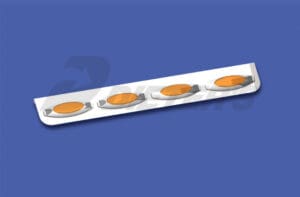 Freightliner Four-Bulb Oval Light Bar (DML DUA069X2A)