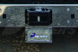 Under Bumper License Plate/Swing Plate DN2197