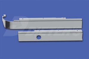 Cab Skirts – HX615 with Dual Exhaust DN2351