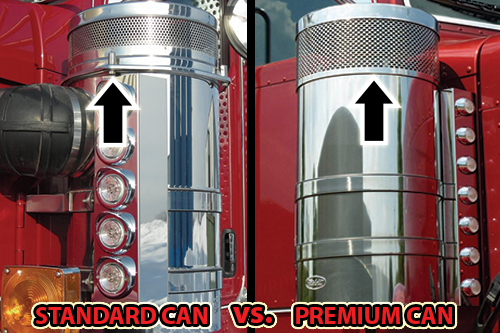 Standard Can VS. Premium Can