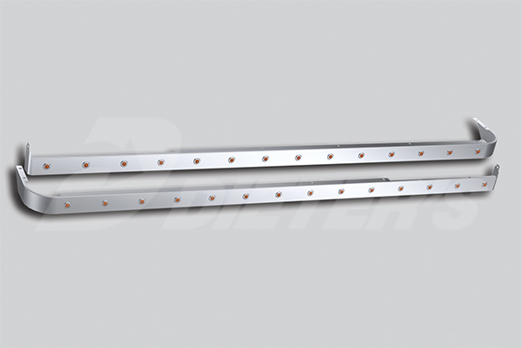 80″ Sleeper Skirts With Extenders For Cab Mount Exhaust image