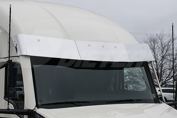 MIDROOF/HIGHROOF SUNVISOR – FOR MODELS WITH A-PILLAR TURNING VANES